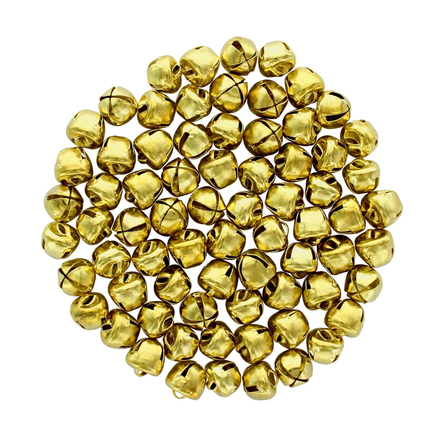 Gold Jingle Bells 50/Pk.