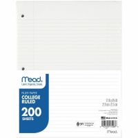 Mead Notebook Filler Paper Letter Size