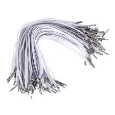 9" Mask String White 50pcs