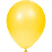 Balloons 12" 10/Pack Yellow
