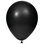 Balloons 12" 10/Pack Black