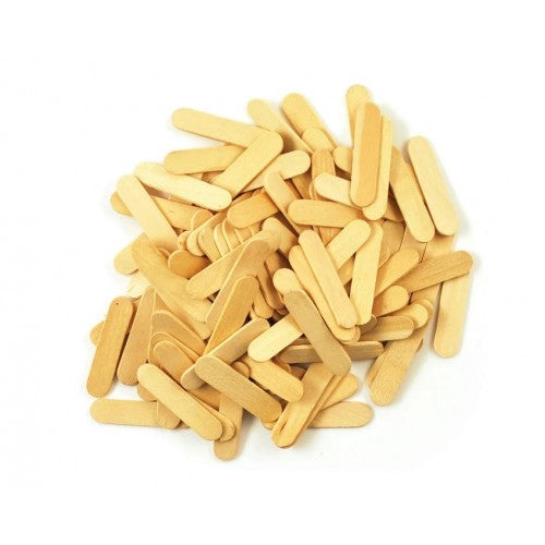 Natural Mini Craft Sticks 1.6" 120-Count