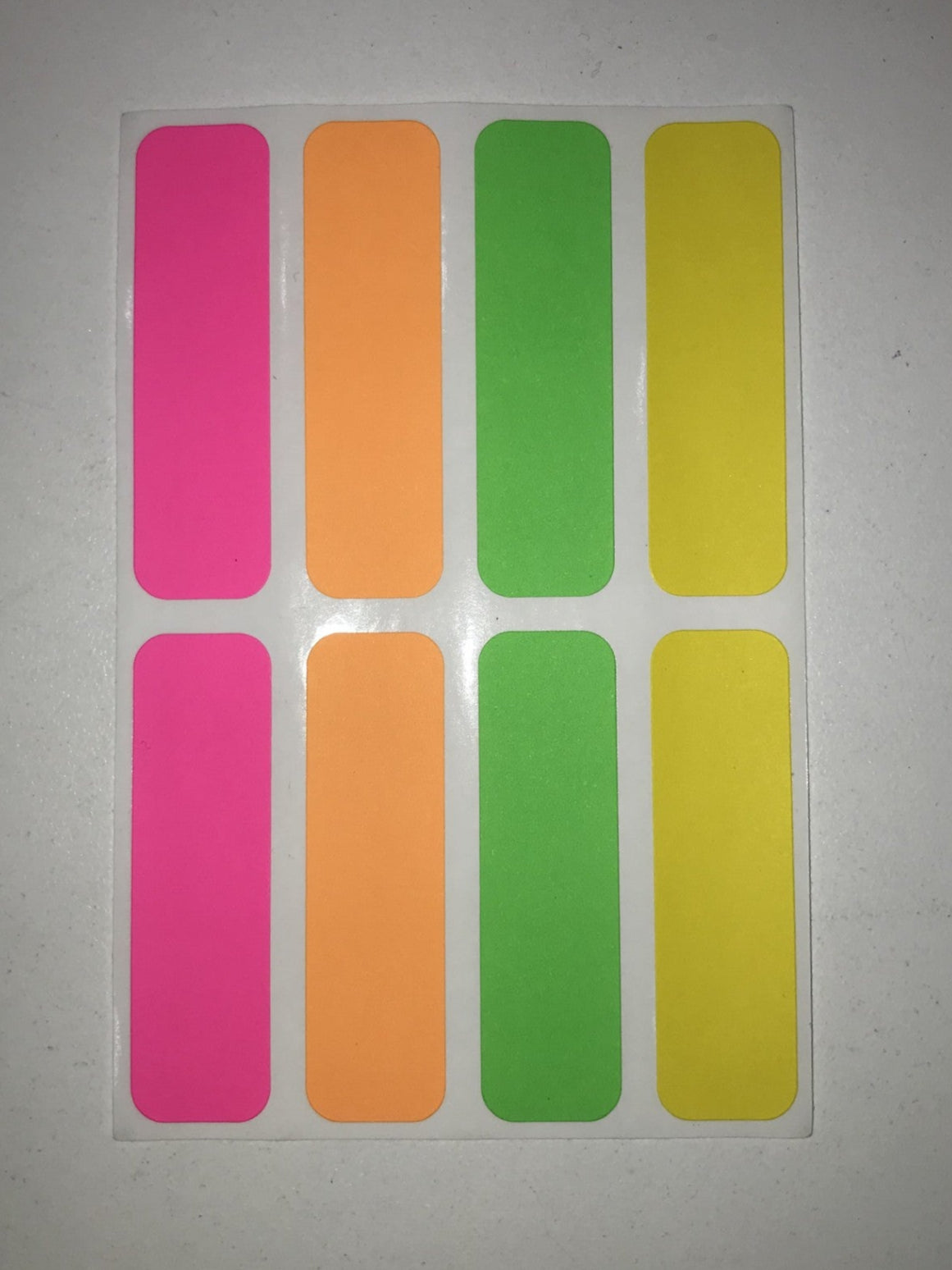 Multi Purpose Labels, Neon Colors, 256 Labels