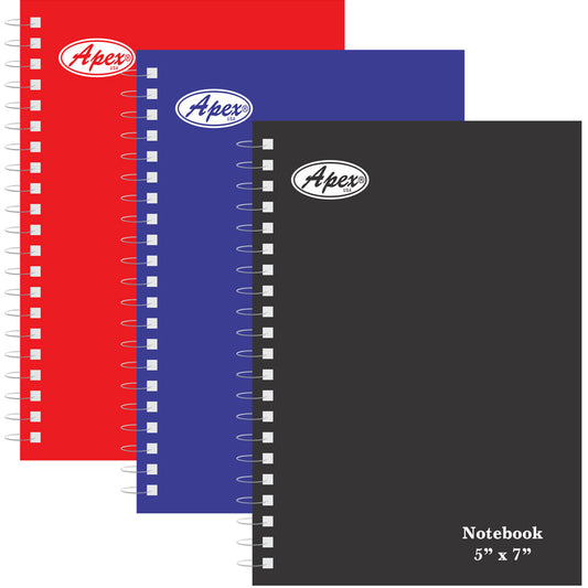 Poly Notebook, 5×7, 80 sheets, Color May Vary
