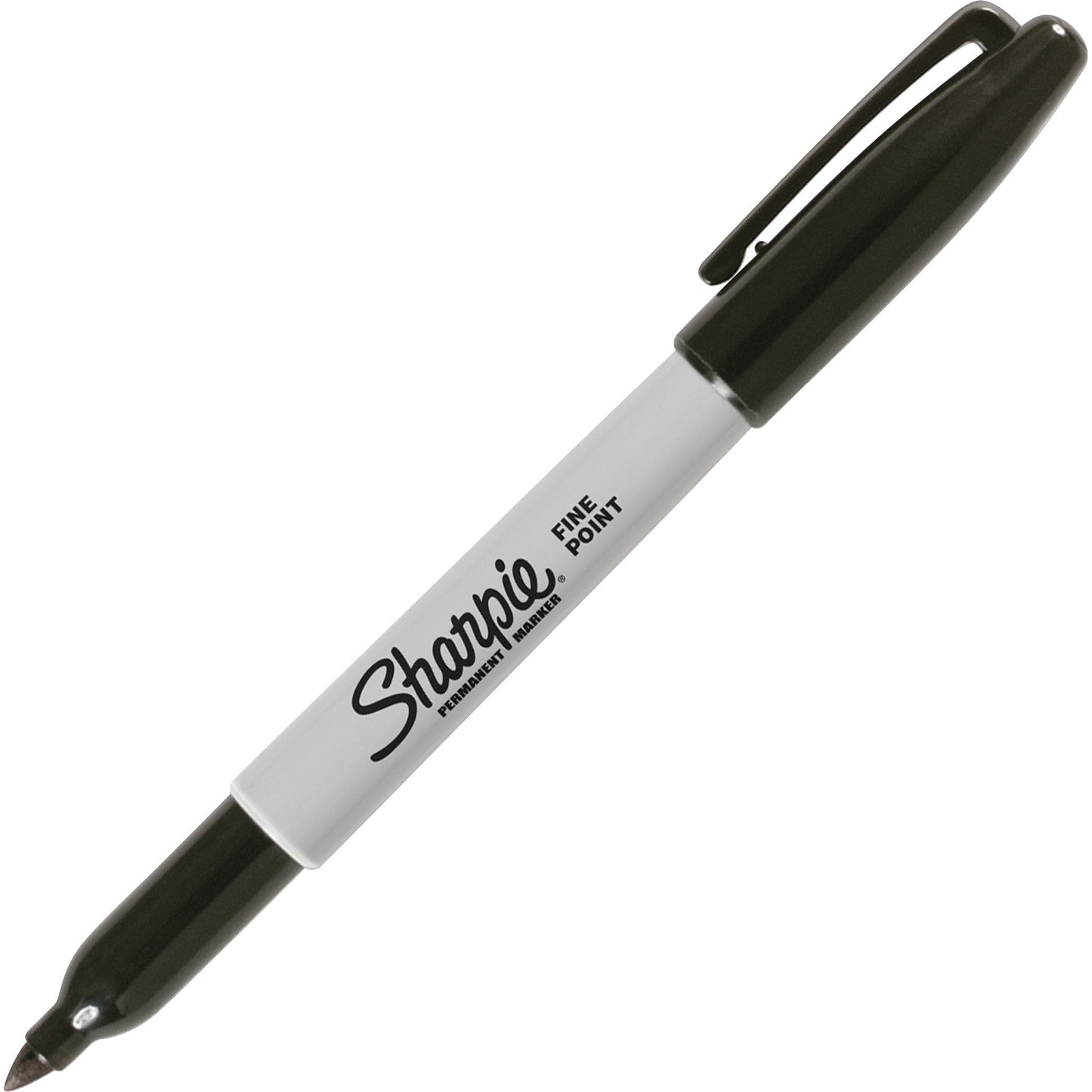 Sharpie Fine Point Permanent Markers Black, Each