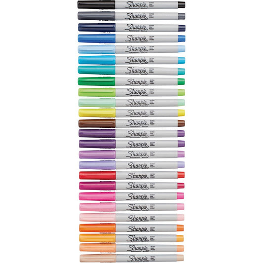 Sharpie Fine Point Permanent Marker Assorted Color 24 Pack