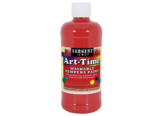 16oz Washable Paint Red