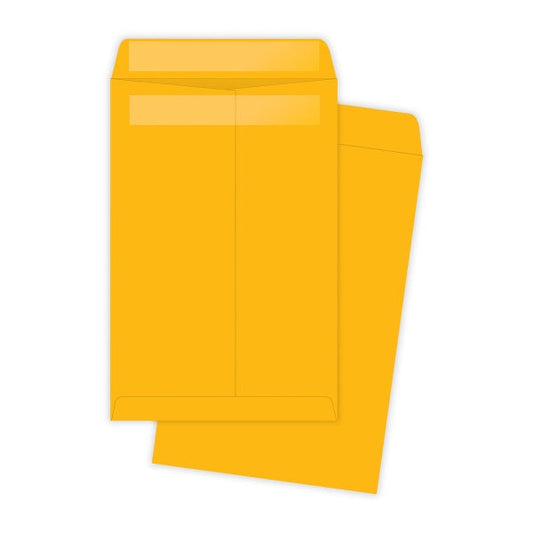 Redi-Seal™ Catalog Envelopes, 6" X 9", Self-Adhesive, Kraft, Box Of 100