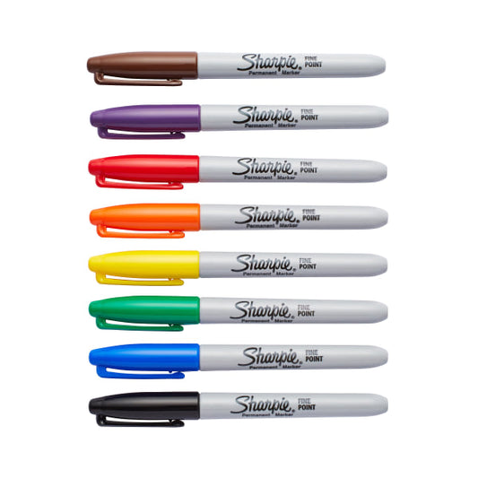 Sharpie Fine Point Permanent Marker Assorted Color 8 Pack