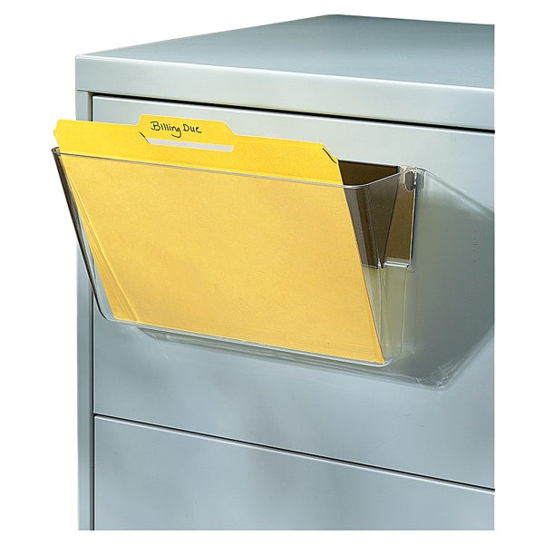 Magnetic Wall Pocket, Letter Size, Clear