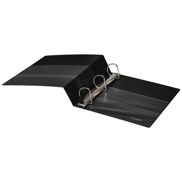 Heavy-Duty View 3-Ring Binder, 2" D-Rings Black