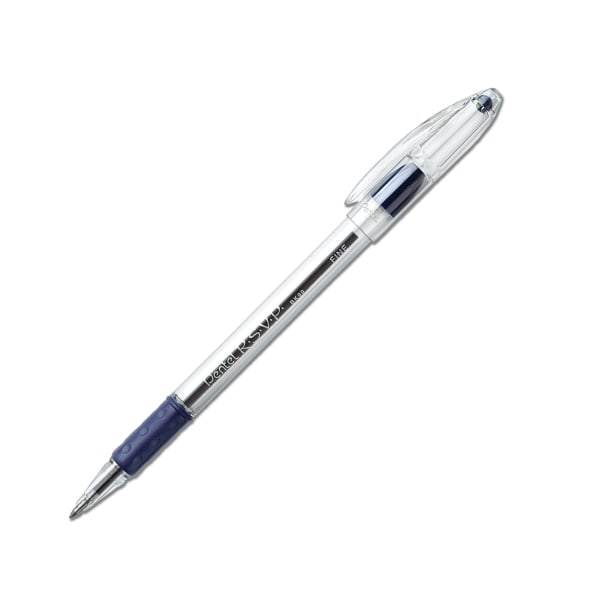 Pentel R.S.V.P. Ballpoint Stick Pens Medium Point Blue Each
