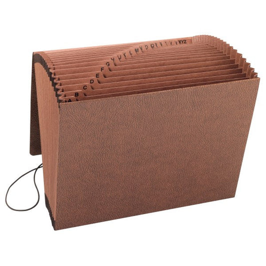 TUFF Expanding File With Flap & Elastic Cord,