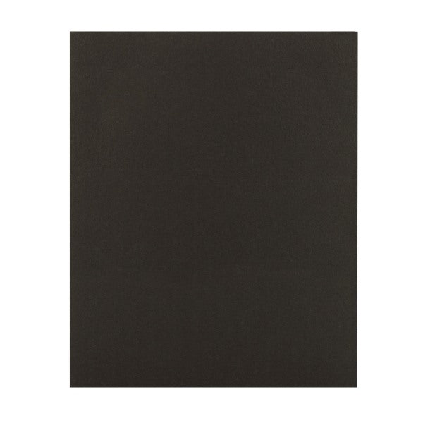 2-Pockets Paper Folder Black 25/Pcs