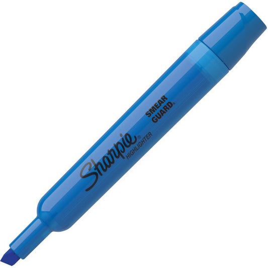 Sharpie Accent Highlighters, Chisel Tip, Fluorescent Turquoise Blue, Each