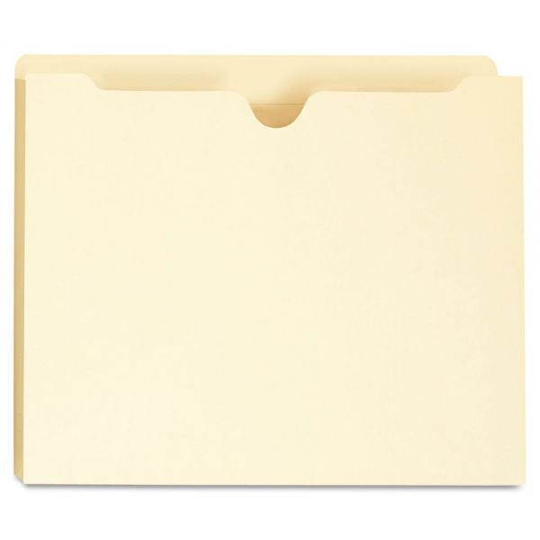 Manila File Jackets, 1" Expansion