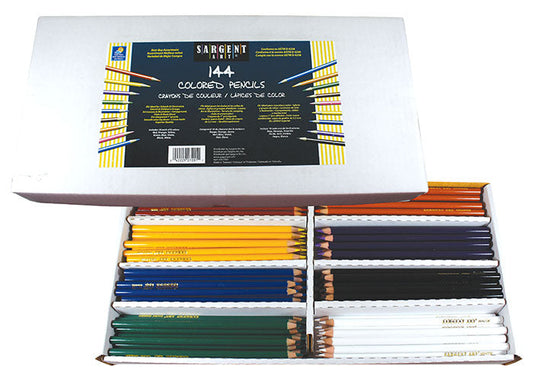 Sargent Classpack Color Pencils, Assorted Colors, Box Of 144