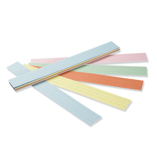 Sentence Strips, 24 X 3, Assorted, 100/Pack