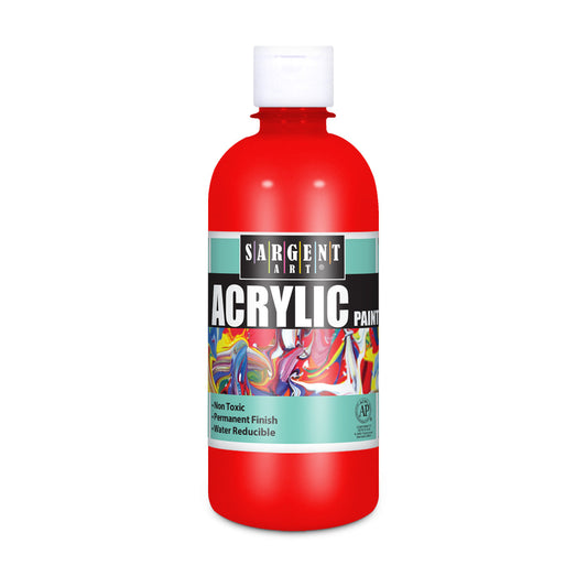 16oz Acrylic Paint Red