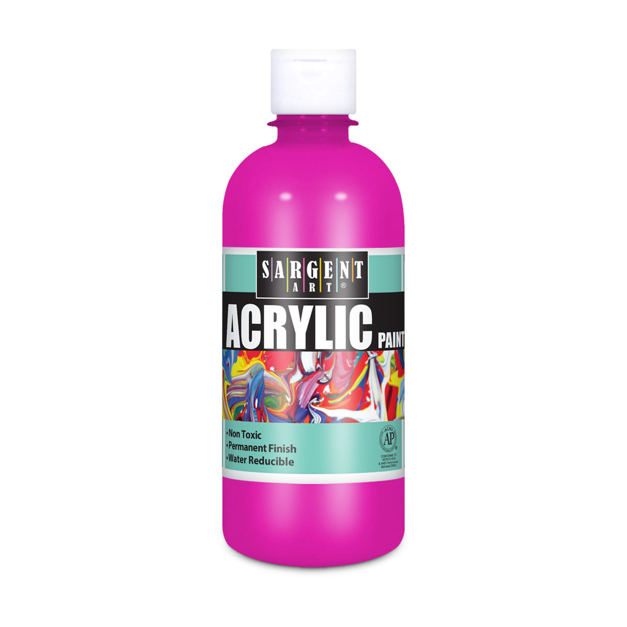 16oz Acrylic Paint Magenta