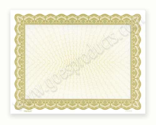 20lb Diploma Paper Gold Each