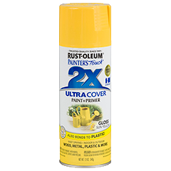 Rust-Oleum Spray Paint 2X Sun Yellow 12oz