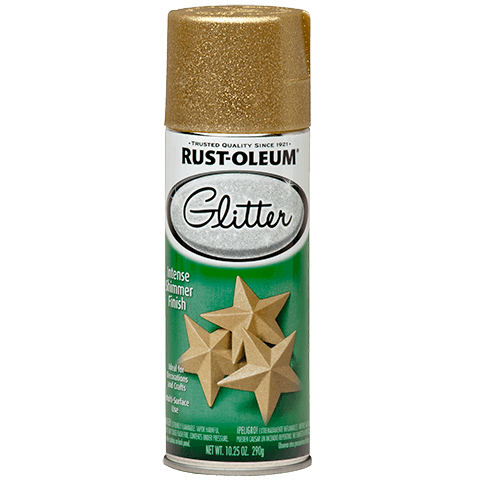 Rust-Oleum Spray Paint 10.25 oz Glitter Gold