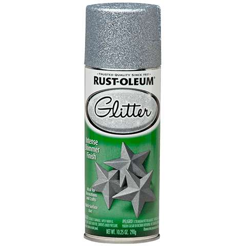 Rust-Oleum Spray Paint 10.25 oz Glitter Silver