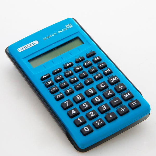 Scientific Calculator 56 Function w/ Slide-On Case Color May Vary