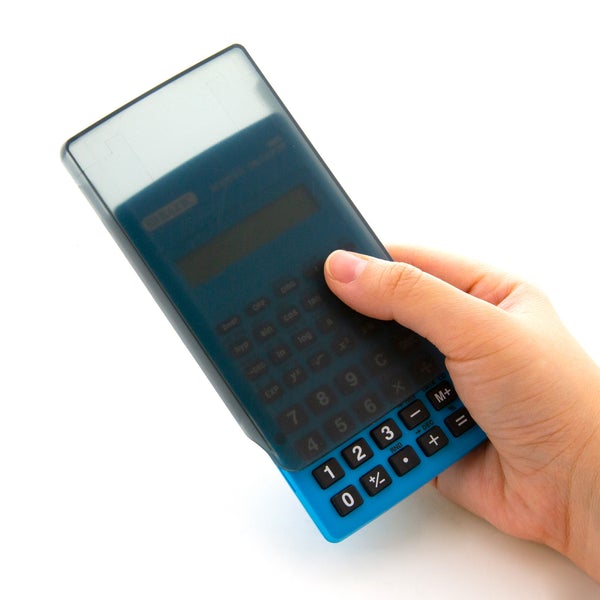 Scientific Calculator 56 Function w/ Slide-On Case Color May Vary