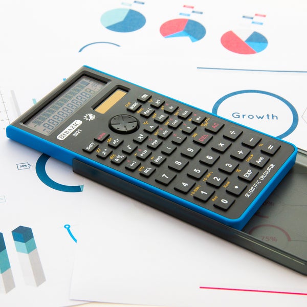 Scientific Calculator 240 Function Fancy Color w/ Slide-On Case