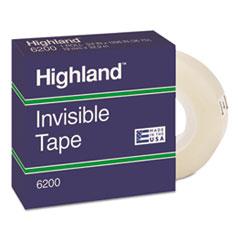 Highland Invisible Tape 3/4" x 1296 Clear