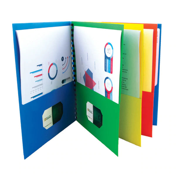 8-Pockets Paper Folder