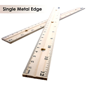 Wooden Ruler 12" (30cm)