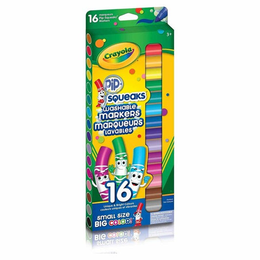 Crayola Pip-Squeaks Washable Markers 16 Color Pack