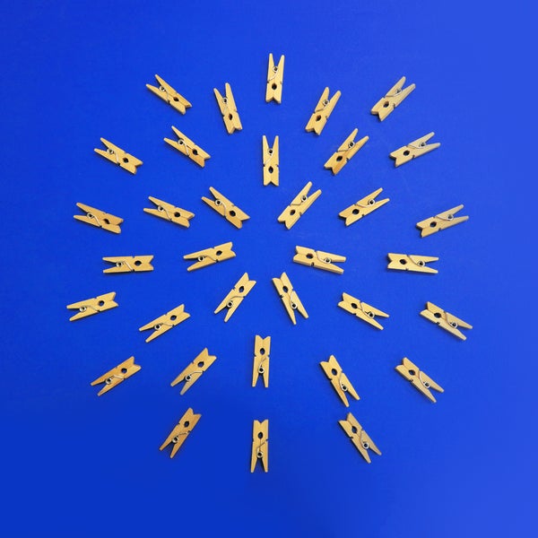 Mini Natural Clothes Pin (50/Pack)