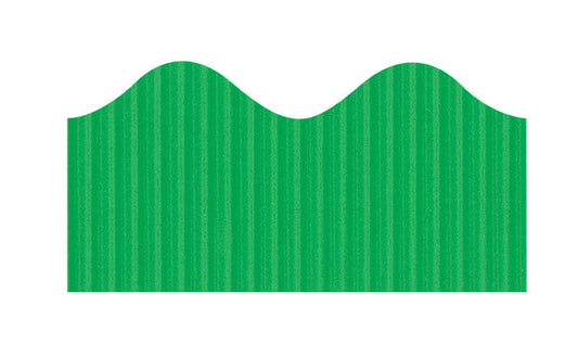 Bordette Scalloped Decorative Border, 2-1/4" x 50' Apple Green