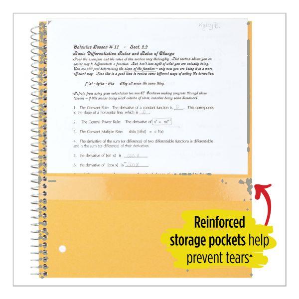 Five Star Notebook, 8 1/2" X 11", 3 Subjects, College Ruled, 150 Sheets, Color may vary