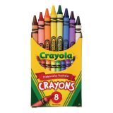 Crayola Classic Color Crayons, 8 Colors/Pack