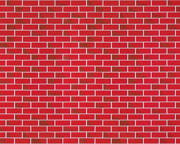 Design Fadeless Paper Roll 48" x 50' Two-Tone Brick