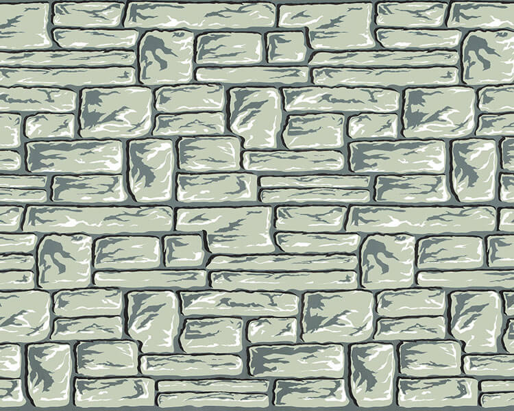 Design Fadeless Paper Roll 48" x 12' Flagstone