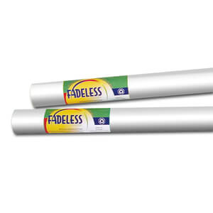 Fadeless Paper Roll 48" x 12' White