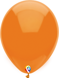 Balloons 12" 10/Pack Orange