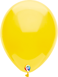 Balloons 12" 10/Pack Yellow
