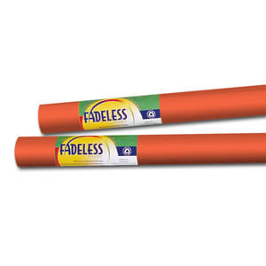 Fadeless Paper Roll 48" x 12' Orange