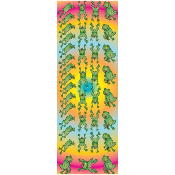 Frog Die-cut Stickers 6-Sheet pack