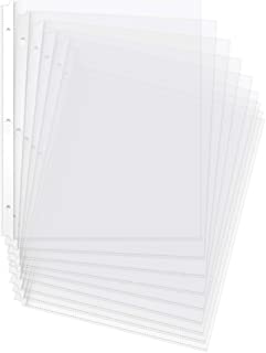 School Smart Sheet Protectors, Clear, Top Loading, Pack of 100