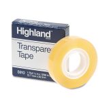 Highland Transparent Tape 1/2" x 1296
