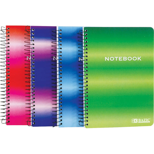 Notebook Spiral Personal / Assignment 5" X 7" 120 Ct. Color May Vary