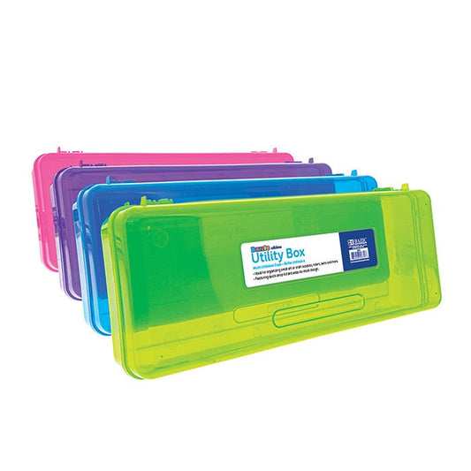 Pencil Case Multipurpose Utility Box Ruler Length, Color May Vary